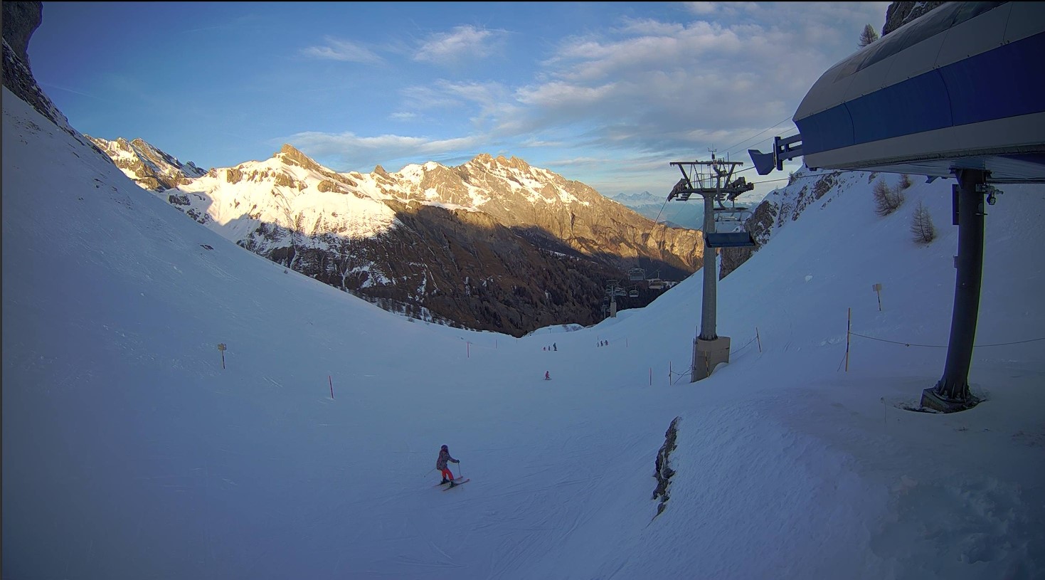 Webcam départ Ovronnaz Jorasse - 1400m